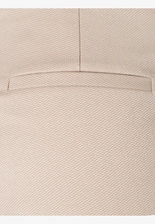 More & More Anzughose mit feiner Struktur, beige, Frühjahrs-Kollektion 2025