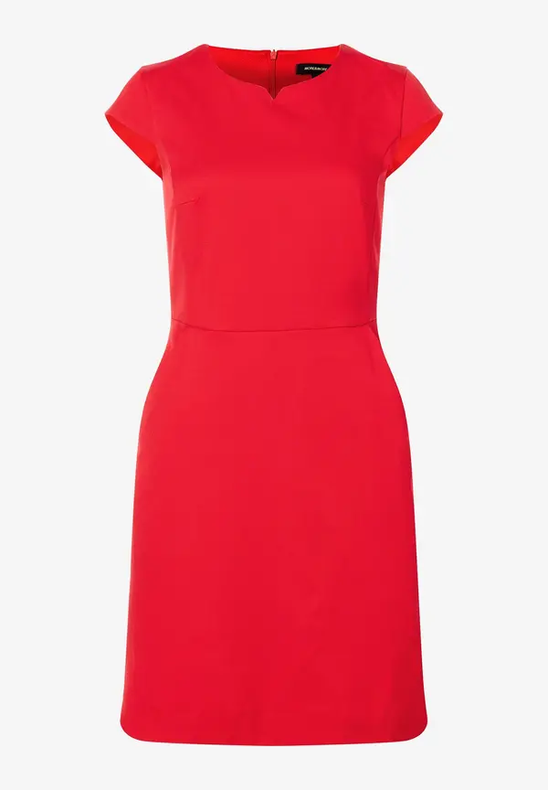 More & More Etuikleid mit feiner Struktur, rot, Frühjahrs-Kollektion im Angebot