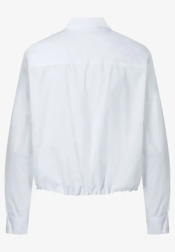 More & More kurze Hemdbluse, weiß, Frühjahrs-Kollektion Fabrikverkauf