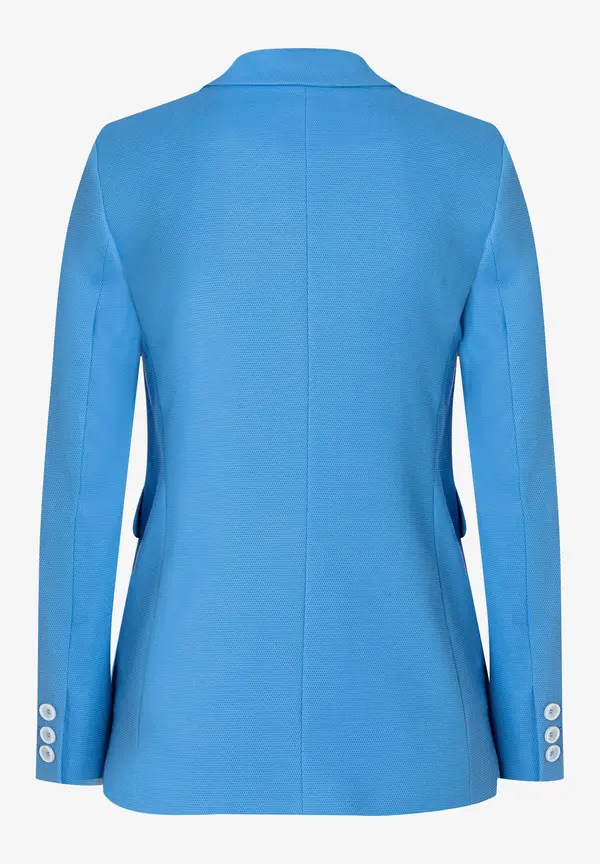 More & More strukturierter Blazer, blue breeze, Frühjahrs-Kollektion Blitzverkäufe