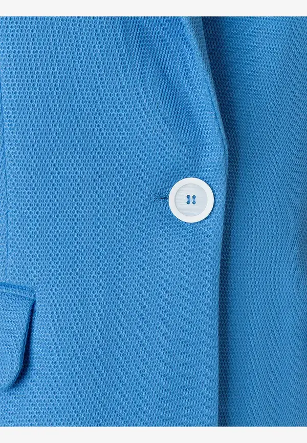 More & More strukturierter Blazer, blue breeze, Frühjahrs-Kollektion Blitzverkäufe