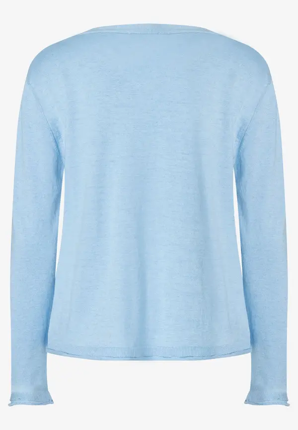 More & More Feinstrick-Pullover mit Kaschmir, hellblau, Frühjahrs-Kollektion Limitierter Zeitrabatt
