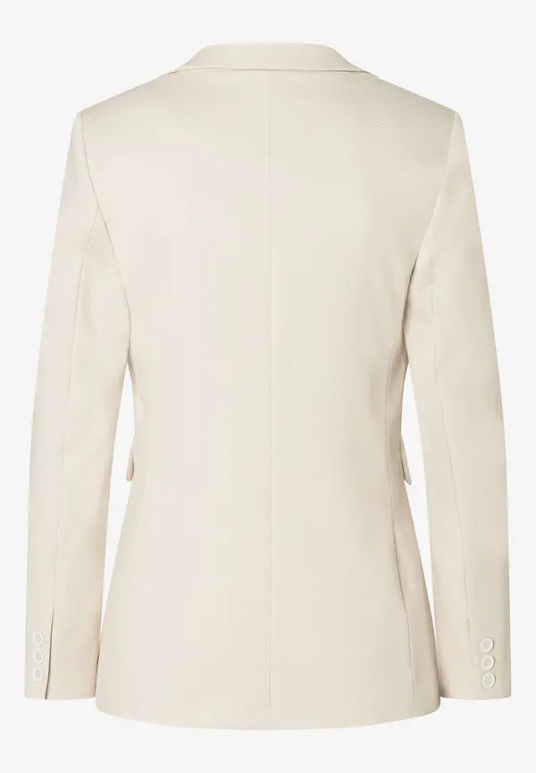 More & More strukturierter Blazer, almond, Frühjahrs-Kollektion Fabrik Onlineshop