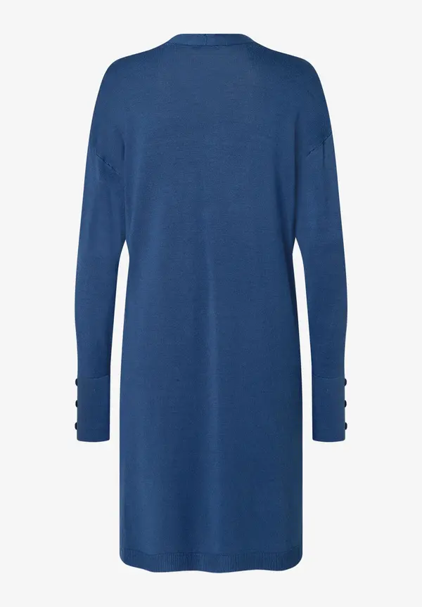 More & More langer Cardigan, estate blue, Frühjahrs-Kollektion Flash Sale