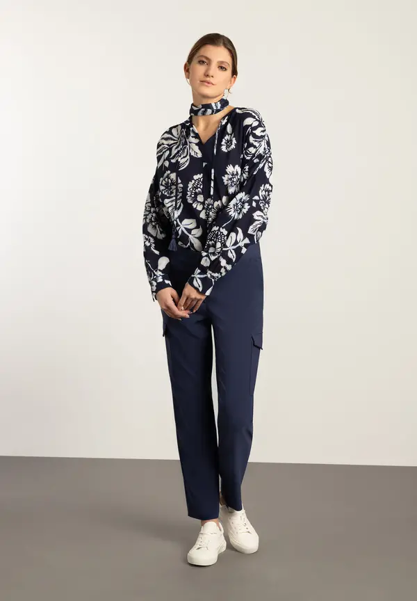 More & More Cargohose, estate blue, Frühjahrs-Kollektion Cyber Monday