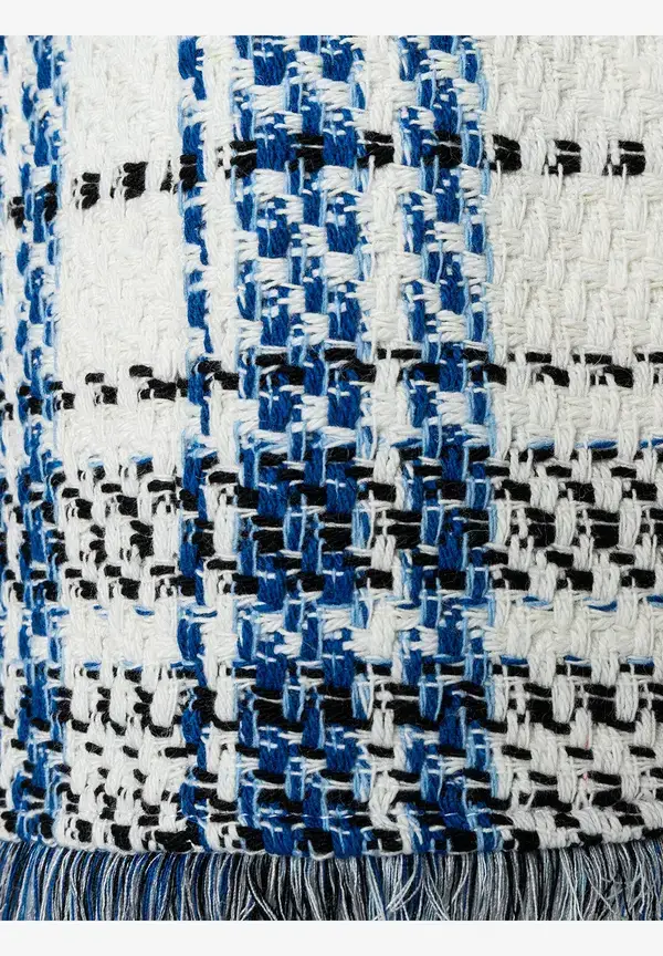 More & More Bouclé Rock, kariert, Frühjahrs-Kollektion Heißer Verkauf