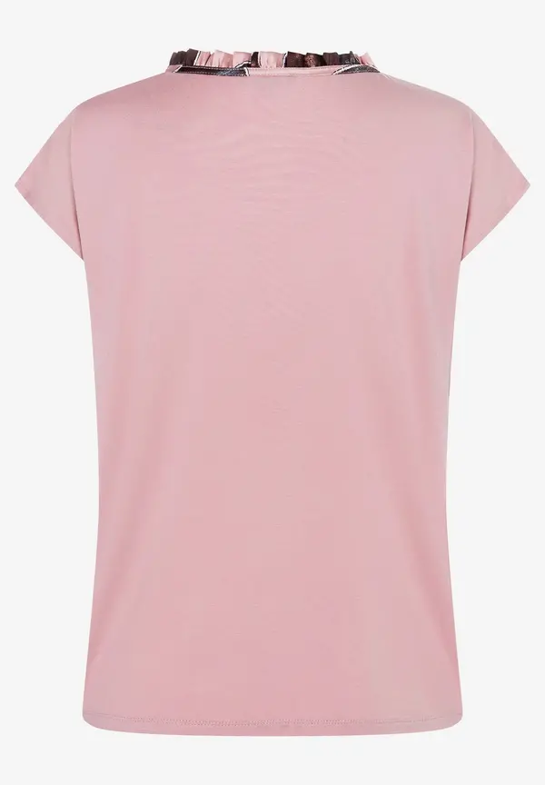 More & More Blusenshirt, Blätterprint, Herbst-Kollektion Zeitlich begrenztes Angebot