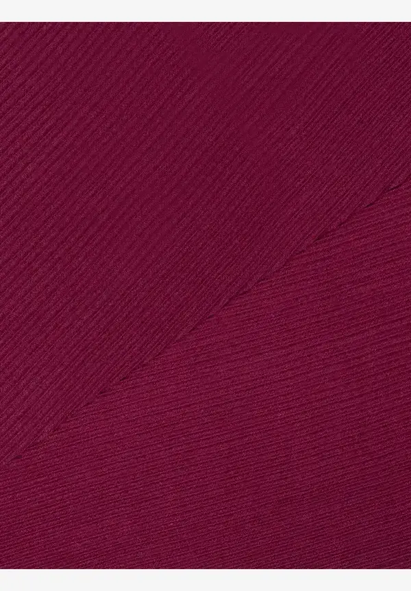 More & More Plissée-Schal, bordeaux, Herbst-Kollektion Große Rabatte