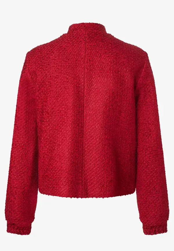 More & More Bouclé-Blouson, rot, Herbst-Kollektion Riesige Ersparnisse