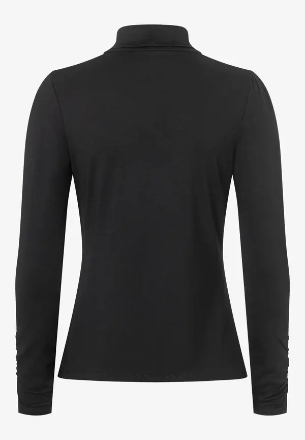 More & More Rollkragenshirt, schwarz, Herbst-Kollektion VIP-Rabatte