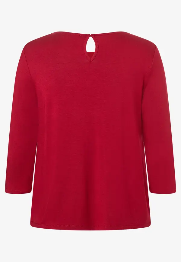 More & More Blusenshirt, rot, Herbst-Kollektion Begrenzte Freigabe