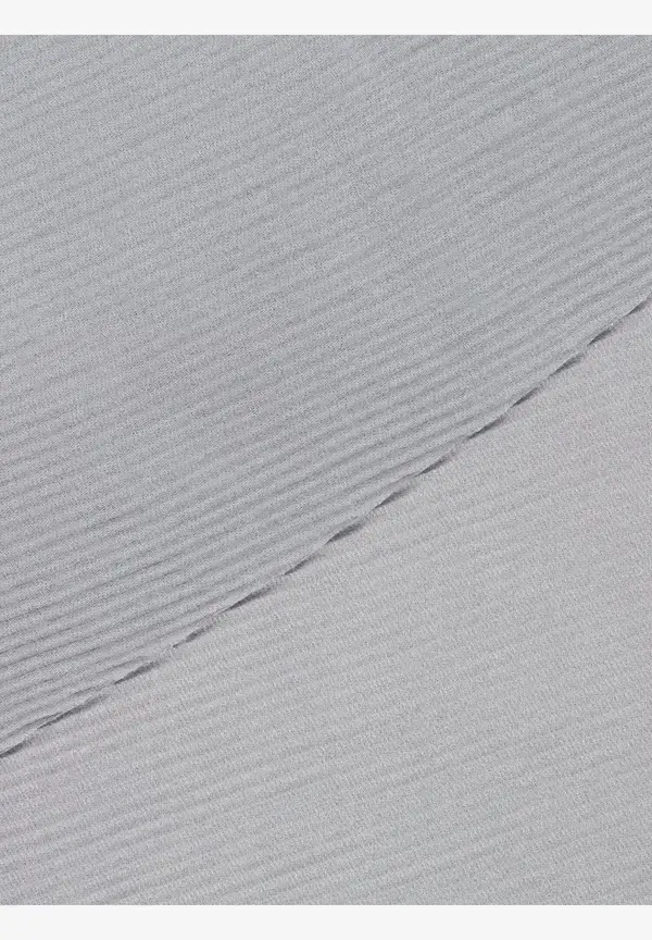 More & More Plissée-Schal, grau, Herbst-Kollektion Letzte 3 Tage