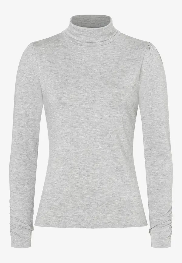 More & More Rollkragenshirt, grau melange, Herbst-Kollektion JETZT KAUFEN