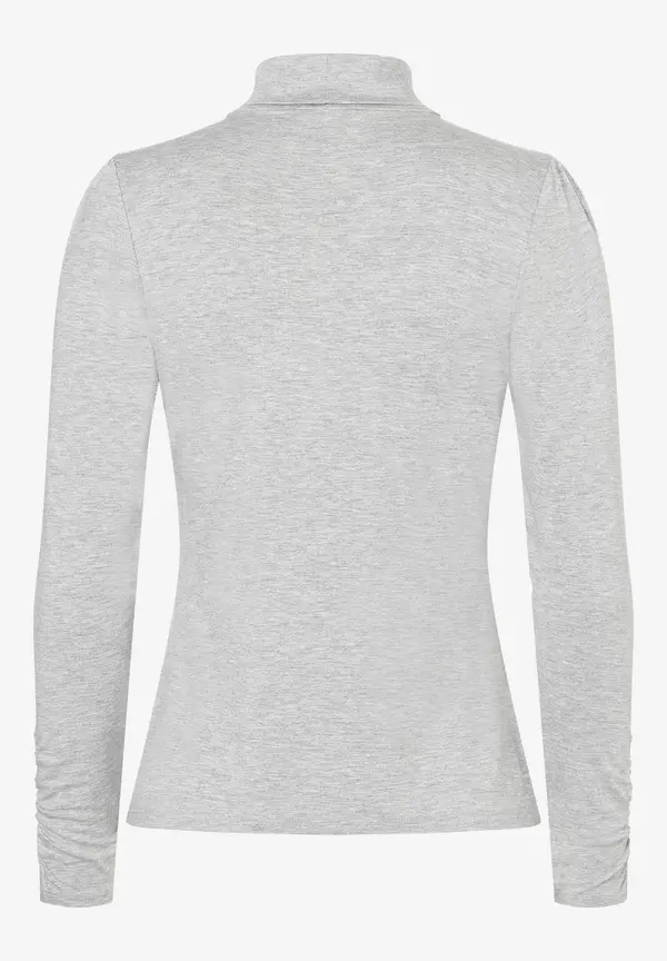 More & More Rollkragenshirt, grau melange, Herbst-Kollektion JETZT KAUFEN