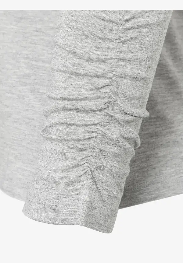 More & More Rollkragenshirt, grau melange, Herbst-Kollektion JETZT KAUFEN