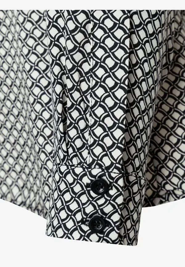 More & More Viskosebluse, Minimal-Print, Herbst-Kollektion Neueste Stile