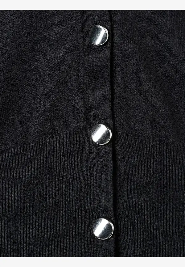 More & More Cardigan mit Metallknöpfen, schwarz, Herbst-Kollektion Bis zu 50% Rabatt