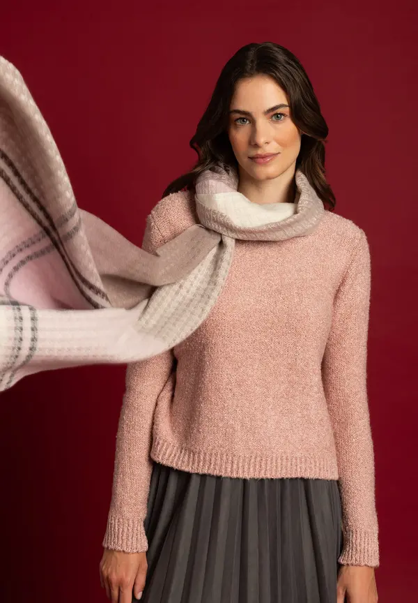 More & More breiter Schal mit Fransen, Herbst-Kollektion Discount Store für neue Produkte