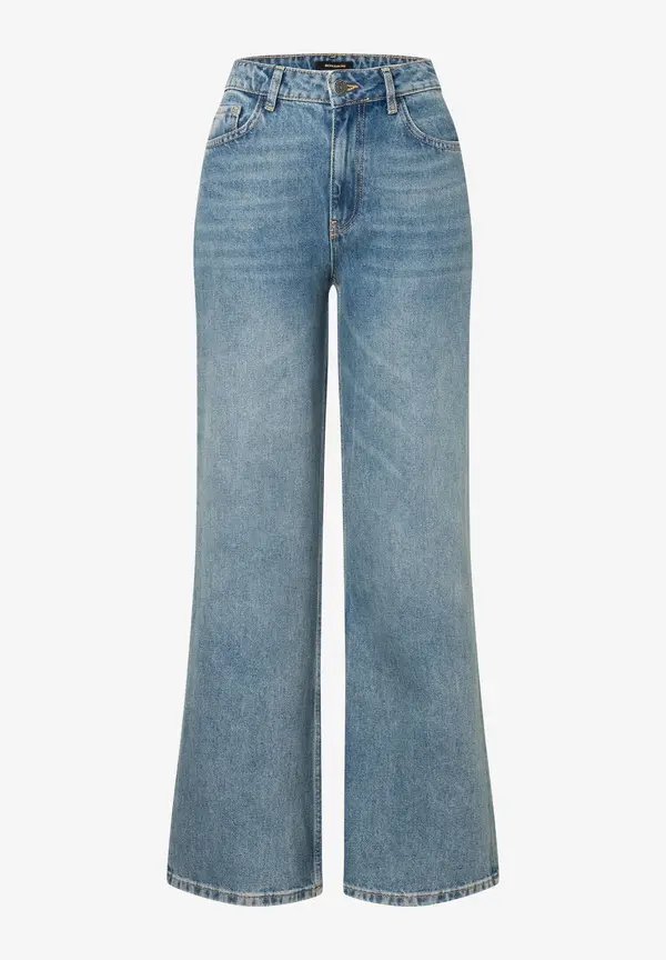 More & More weite High Waist Jeans Riesige Rabatte