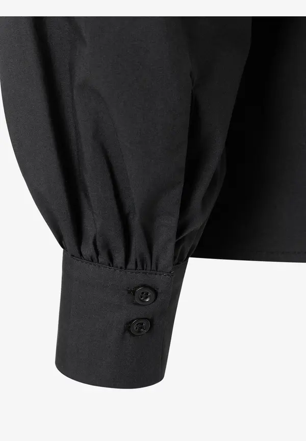 More & More Hemdbluse, schwarz, Herbst-Kollektion Fabrikladen