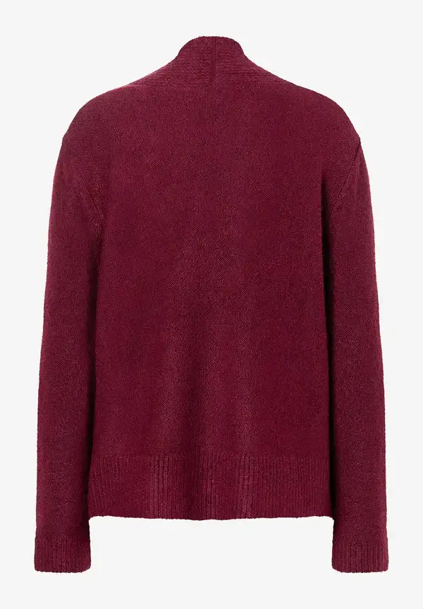 More & More Cardigan, bordeaux, Herbst-Kollektion Begrenzt auf 3 Tage