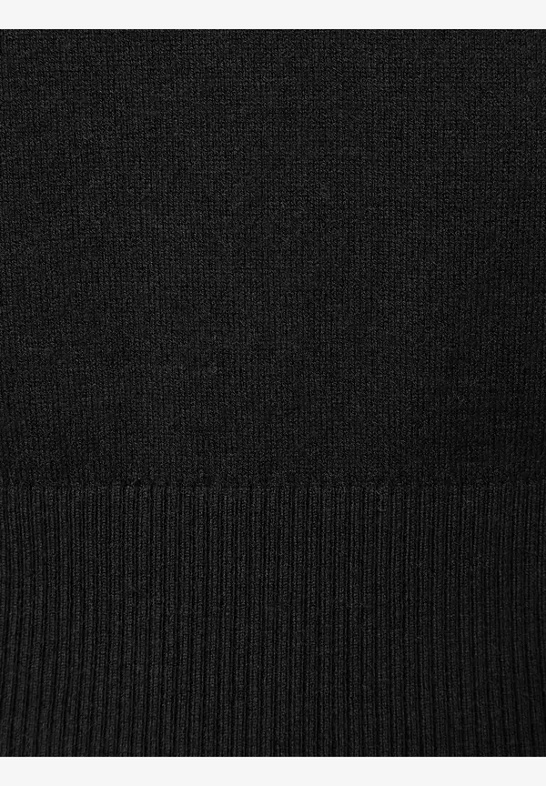 More & More Feinstrickpullover, schwarz, Herbst-Kollektion zollfrei