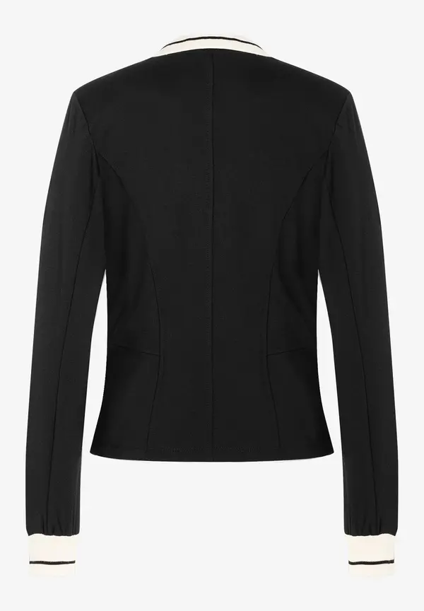 More & More Jerseyblazer, schwarz, Frühjahrs-Kollektion Schlussverkauf