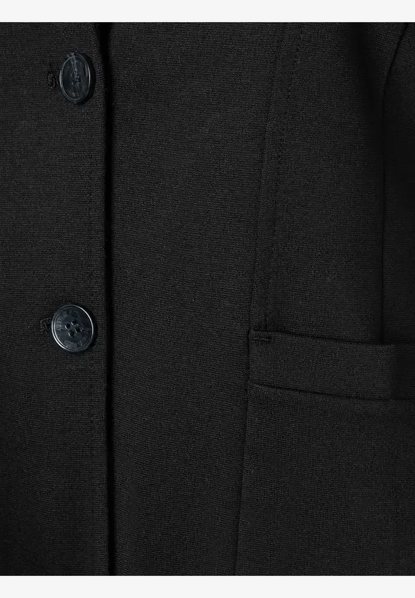 More & More Jerseyblazer, schwarz, Frühjahrs-Kollektion Schlussverkauf