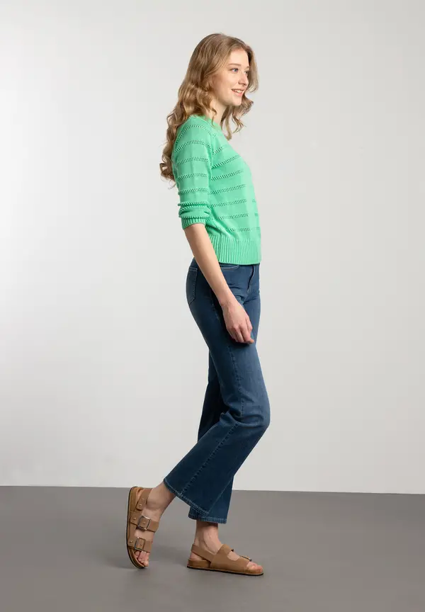 More & More Pullover, march green, Frühjahrs-Kollektion Limitierter Zeitrabatt