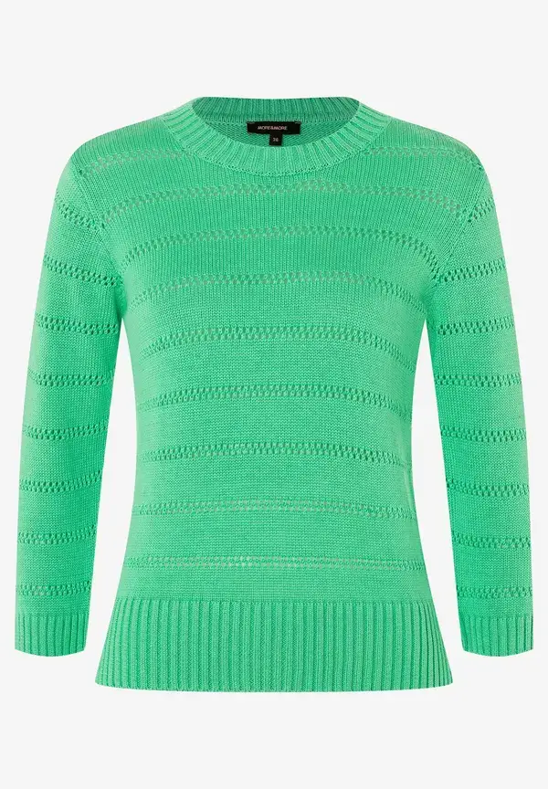 More & More Pullover, march green, Frühjahrs-Kollektion Limitierter Zeitrabatt