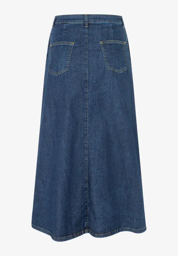 More & More Maxi-Jeansrock, Frühjahrs-Kollektion Saisonschlussverkauf