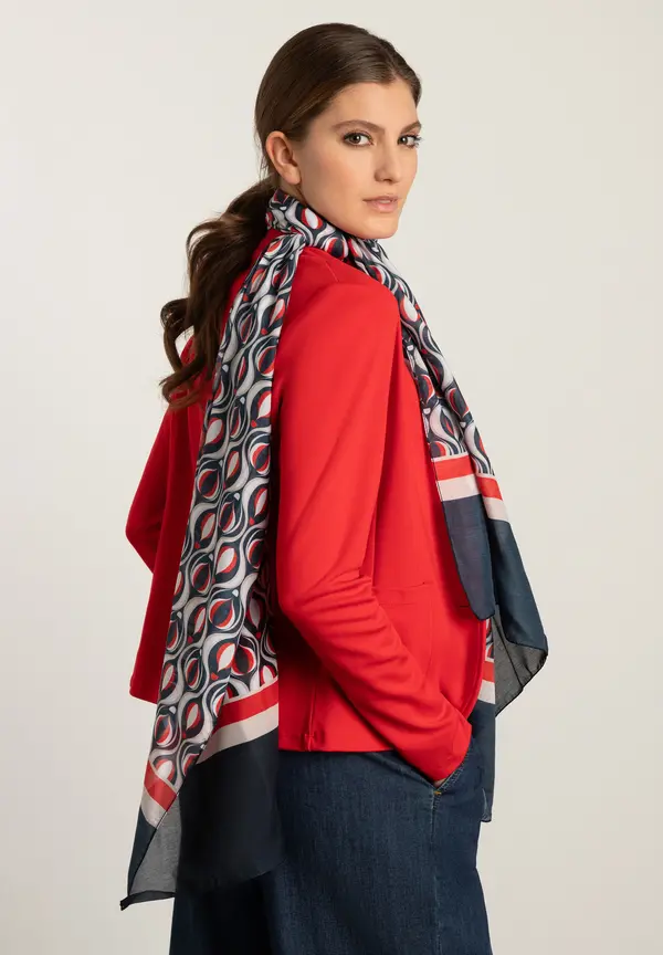 More & More Jerseyjacke, rot, Frühjahrs-Kollektion Cyber Monday
