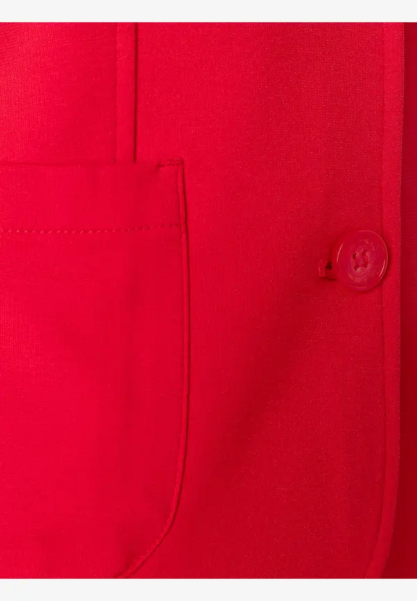 More & More Jerseyjacke, rot, Frühjahrs-Kollektion Cyber Monday
