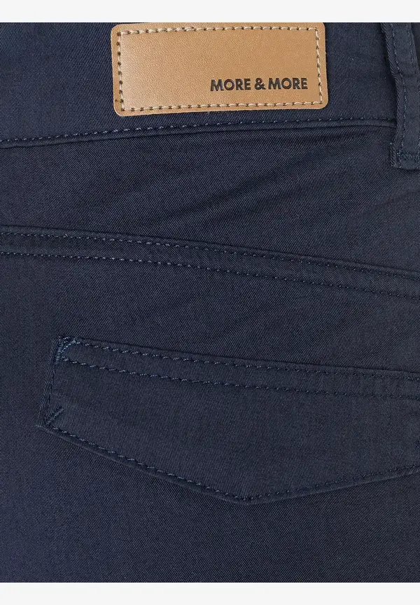 More & More Chino, marine, Frühjahrs-Kollektion Blitzangebot