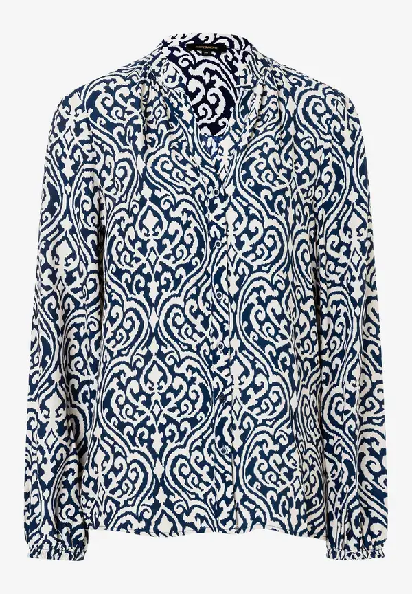 More & More Viskosebluse, Ornament-Print, Frühjahrs-Kollektion Kauf eins, bekomm eins gratis