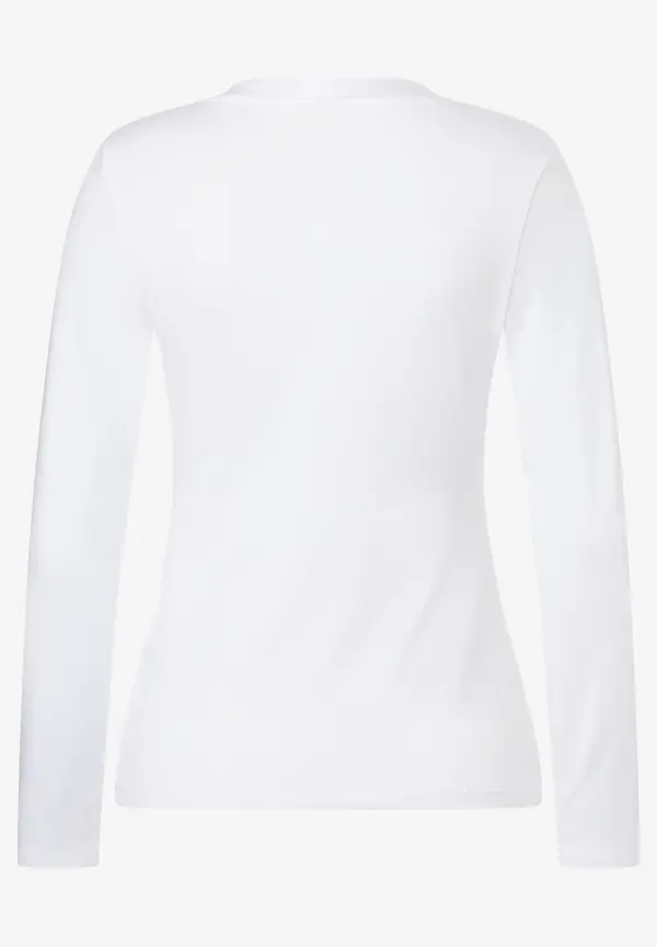More & More Langarmshirt, weiß, Herbst-Kollektion Riesige Ersparnisse