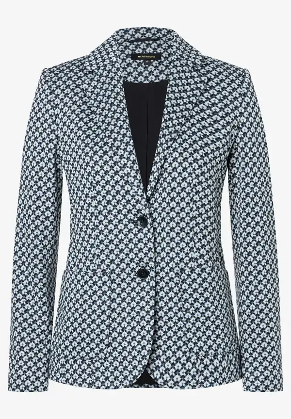 More & More Jerseyblazer, Mini-Jacquard Bis zu 65% Rabatt