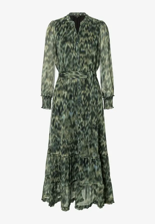 More & More Chiffon Maxikleid, New Animal-Print Vierteljährliche Förderung