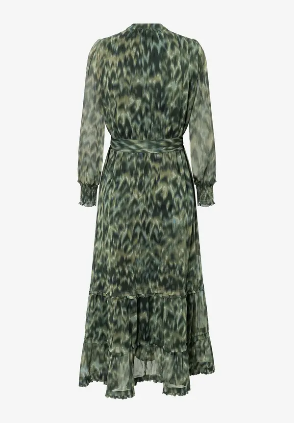 More & More Chiffon Maxikleid, New Animal-Print Vierteljährliche Förderung