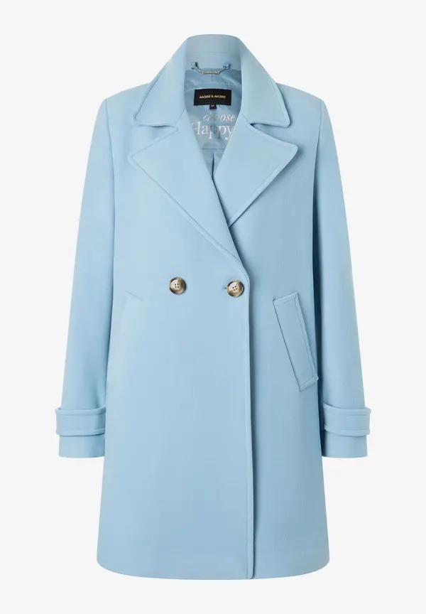 More & More Kurzmantel, hellblau, Herbst-Kollektion Super Rabatt