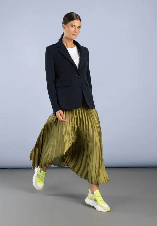 More & More Nadelstreifenblazer, marine Rabatte dieses Monats