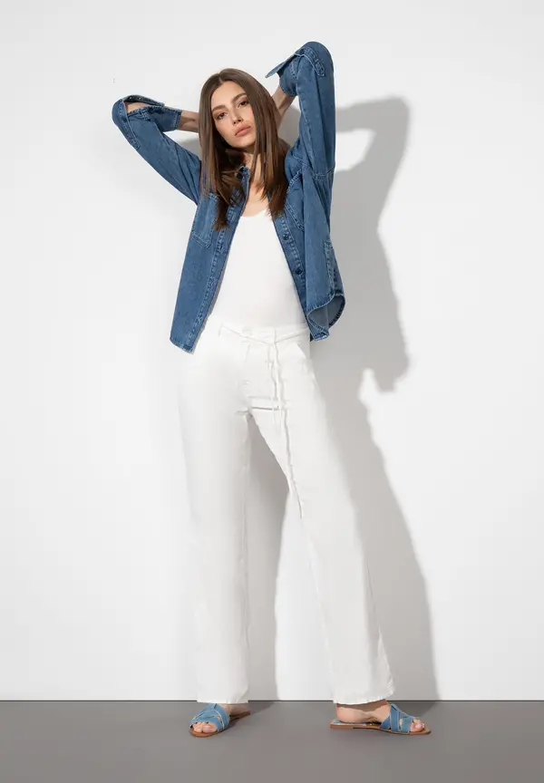 More & More Jeanshemd Outlet