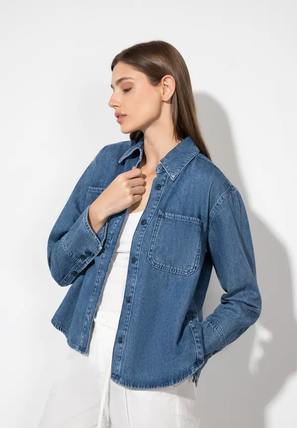 More & More Jeanshemd Outlet