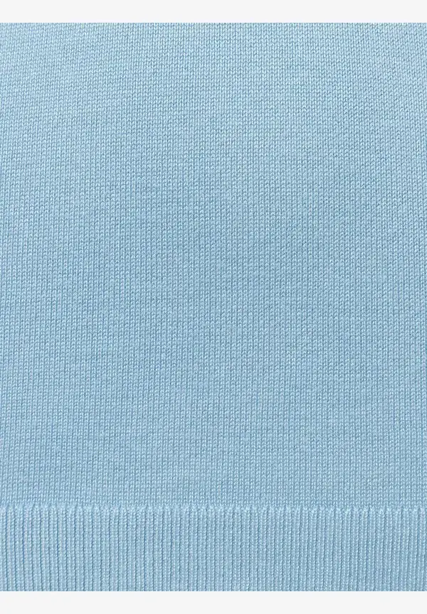 More & More Rollkragenpullover, hellblau, Herbst-Kollektion Blitzverkäufe