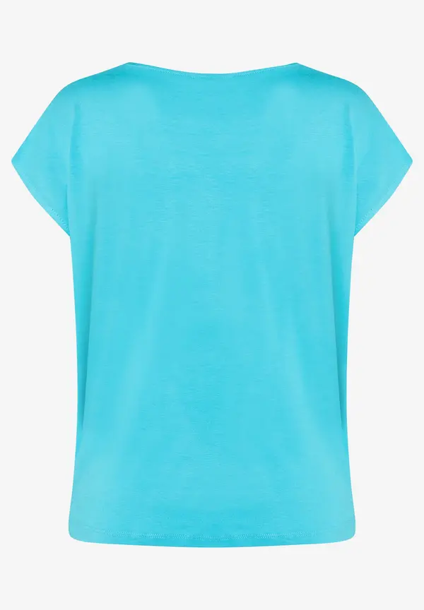 More & More Blusenshirt, abstrakter Flowerprint, Frühjahrs-Kollektion Kostenloser Versand