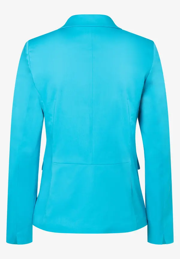 More & More Baumwoll-Satin Blazer, türkis, Frühjahrs-Kollektion Sonderangebot