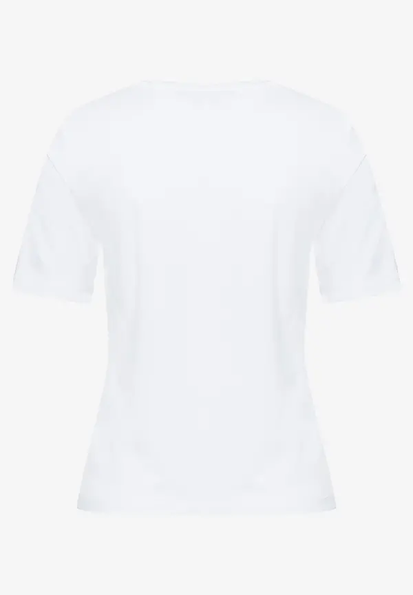 More & More T-Shirt mit U-Boot Ausschnitt, weiß, Frühjahrs-Kollektion Flash Sale
