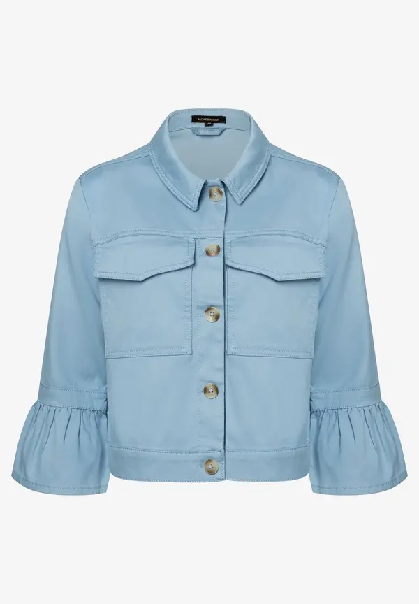 More & More Colored Denim Jacke, light skyblue, Frühjahrs-Kollektion Osterangebot