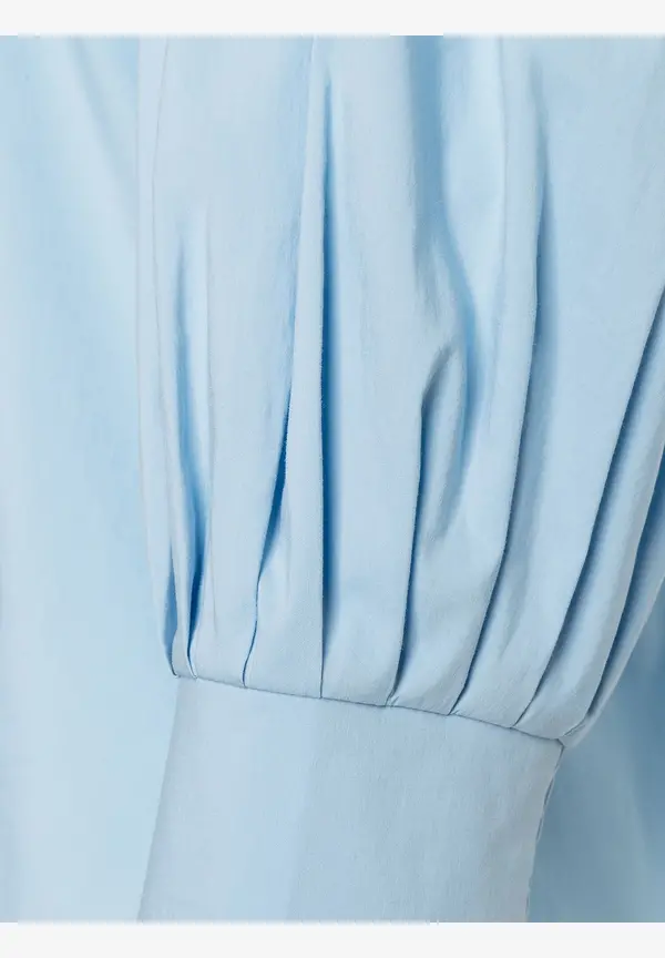 More & More Baumwoll/Stretch Bluse, light skyblue, Frühjahrs-Kollektion Muttertagsangebot
