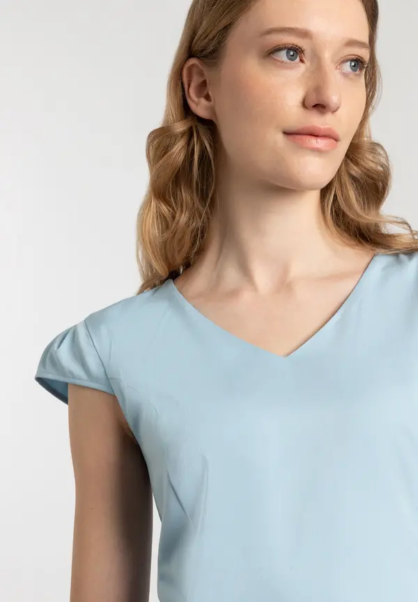 More & More Etuikleid, light skyblue, Frühjahrs-Kollektion Zeitlich begrenztes Angebot